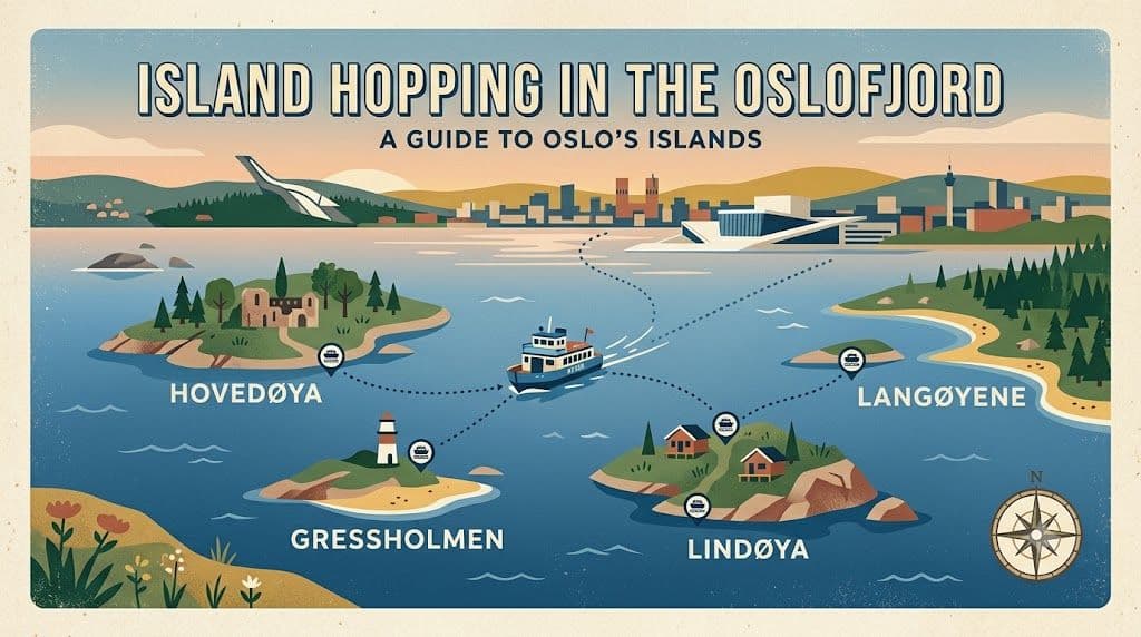 Islands in the Oslofjord